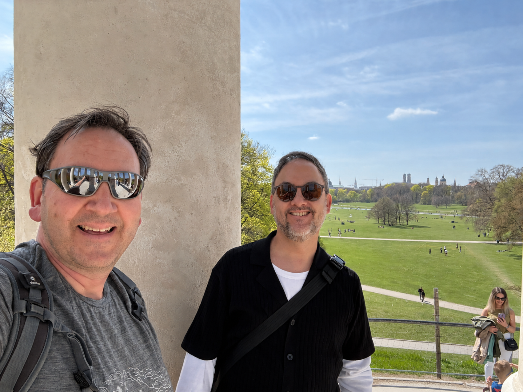 Martin und Timur in München